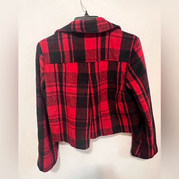 Out of the Woods Red Plaid Jacket - Picture 4 of 12